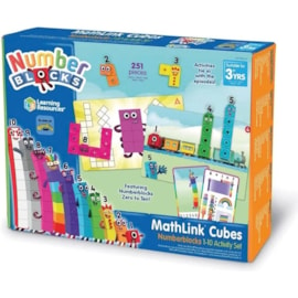 Numberblocks Mathlink® Cubes  1-10 Activity Set (LSP0949-UK)