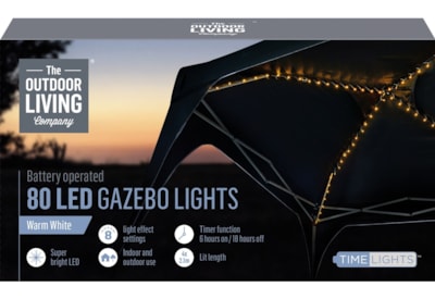 80 Led Gazebo Lights 3x3m (LT181002)