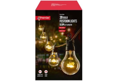 20 Bulb Festoon Lights Warm White 20 Bulb Festoon Lights Warm White