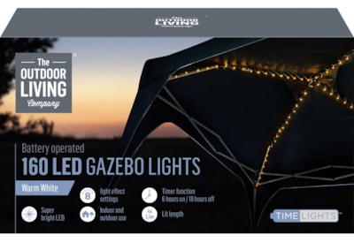 160 Led Gazebo Lights 3x3m (LT220107)