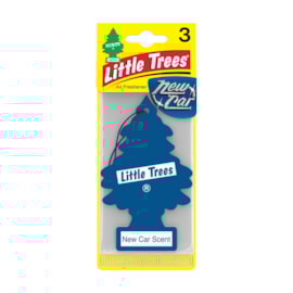 Little Trees New Car Scent Pack of 3 Little Trees New Car Scent Pack of 3