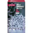 Premier Supabrights Led Multi Action Clear Cable White 200s