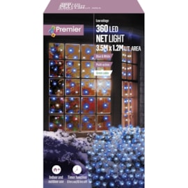 Premier 360 Led M/a Led Net Lights 3.5x1.2m Blue-white (LV122742BW)