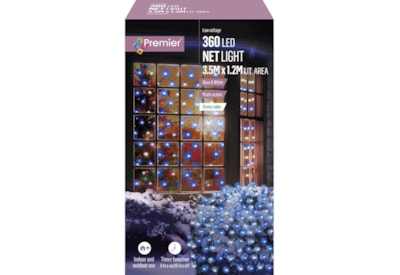 Premier 360 Led M/a Led Net Lights 3.5x1.2m Blue-white (LV122742BW)
