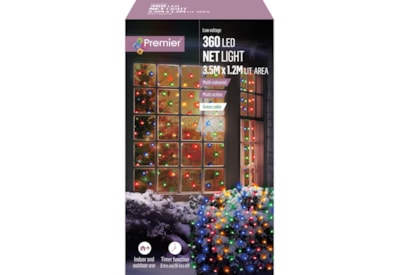 Premier 360 Led M/a Led Net Light 3.5x1.2m Multi Premier 360 Led M/a Led Net Light 3.5x1.2m Multi