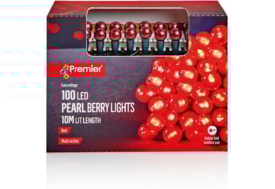 Premier 100 Multi Action Pearl Berry Lights Red
