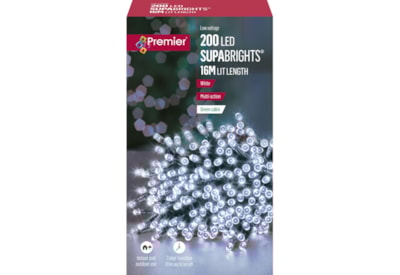 Premier 200 Multi Action Supabrights W'timer White 20m Premier 200 Multi Action Supabrights W'timer White 20m