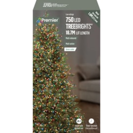 Premier 750 Multi Action Treebrights W/timer Multicolour Premier 750 Multi Action Treebrights W/timer Multicolour