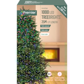 Premier Decorations 1000 Multi Action Treebrights W/timer Multi Premier Decorations 1000 Multi Action Treebrights W/timer Multi