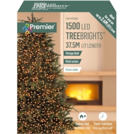 Premier 1500 Multi Action Treebrights W/timer V/gold (LV162180VG)