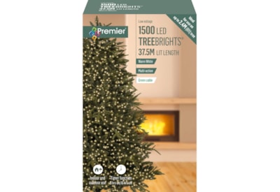 Premier Decorations 1500 M-a Treebrights W/timer Warm White