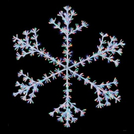 Premier White Starburst Snowflake 1.2mt (LV183195W)