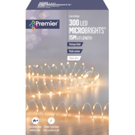 Premier Dec 300 Ma Microbrights W/timer V/gold (LV184708VG)