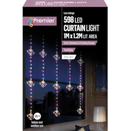 Premier Sputnik Pin Wire Curtain Light 1.2mt Premier Sputnik Pin Wire Curtain Light 1.2mt