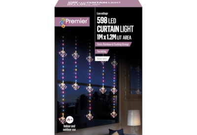 Premier Sputnik Pin Wire Curtain Light 1.2mt Premier Sputnik Pin Wire Curtain Light 1.2mt