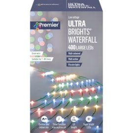 Premier Dec 2.5m 400l Ultrabright Waterfall Multi Premier Dec 2.5m 400l Ultrabright Waterfall Multi
