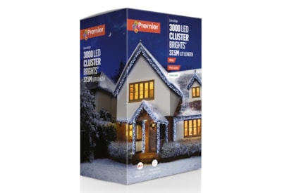 Premier 3000 M-a Led Clusterbrights W/timer White Premier 3000 M-a Led Clusterbrights W/timer White