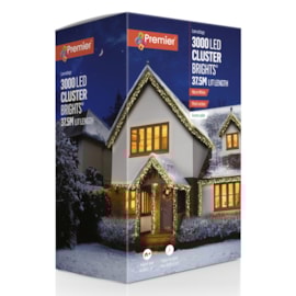 Premier 3000 M-a Led Clusterbrights W/timer W/white Premier 3000 M-a Led Clusterbrights W/timer W/white