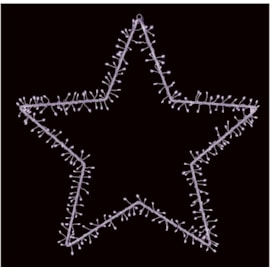 Premier Microbright Star White Led 60cm (LV213025W)
