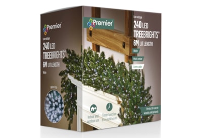 Premier 240 M-a Led Treebrights W/timer White Premier 240 M-a Led Treebrights W/timer White