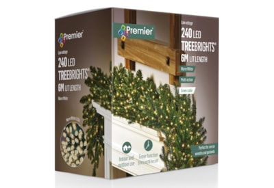 Premier 240 M-a Led Treebrights W/timer W/white