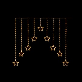Premier 258 FlexiBrights Star V Curtain Lights Warm White 1.2m Premier 258 FlexiBrights Star V Curtain Lights Warm White 1.2m