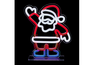 Premier Santa Design Table Top Lit Neon Sign 25cm