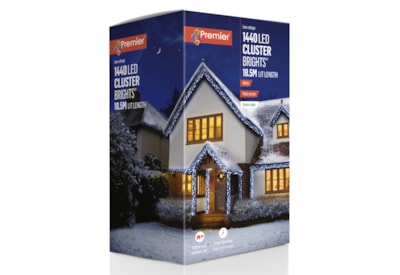 Premier 1440 Led Clusterbrights W/timer White