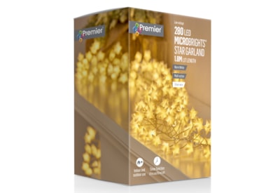 Premier 280 M-a Pin Wire Garland Lights W/white