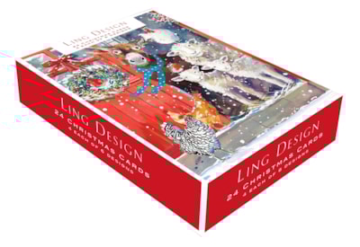 Christmas Card -  Farmyard Fun