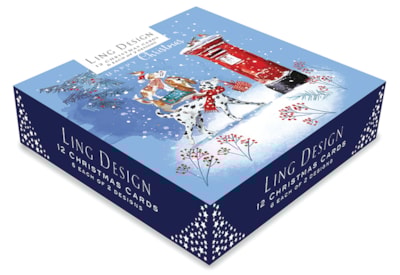 Christmas Card - Festive Friends Christmas Card - Festive Friends