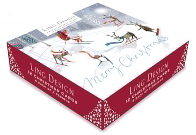 Christmas Card - Santa And Friends Christmas Card - Santa And Friends