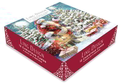 Christmas Card -  Jolly Santas