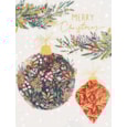 Christmas Card -  Hanging Bauble