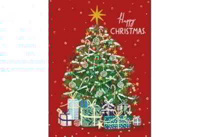 Christmas Card -  Presents By The Tree