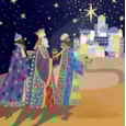 Christmas Card -  Three Kings