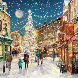 Christmas Card - Christmas Shopping Christmas Card - Christmas Shopping