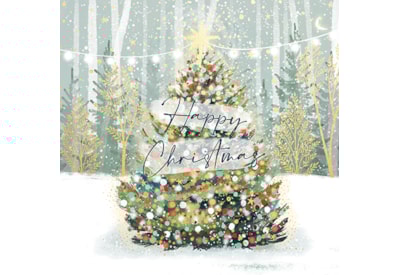 Christmas Card -  Glowing In The Forest