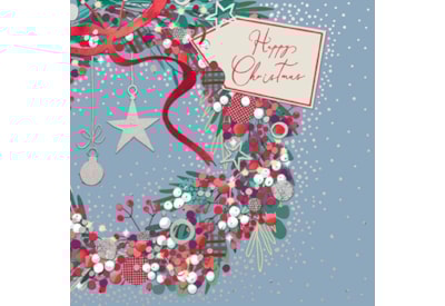 Christmas Card -  Christmas Wreath