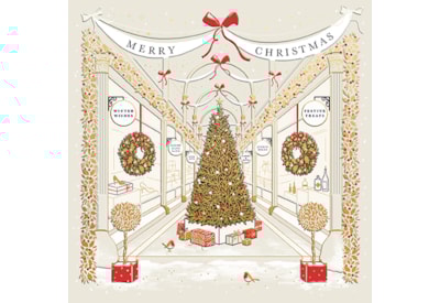 Christmas Card -  Shopping Arcade