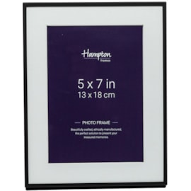 Madrid Matt Black Metal Frame 5x7 Madrid Matt Black Metal Frame 5x7