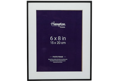 Madrid Matt Black Metal Frame 6x8 Madrid Matt Black Metal Frame 6x8