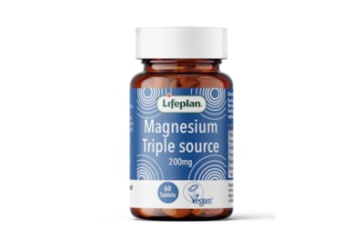 Magnesium Triple Source 200Mg X60 Magnesium Triple Source 200Mg X60