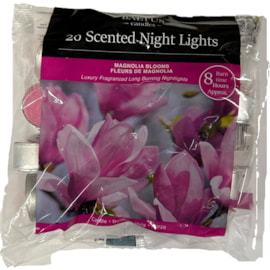 Baltus 8hr Burn Nightlights Magnolia Blooms 20s (PES020-20MAG)