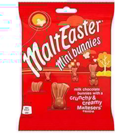 Malteaster Mini Bunnies Bag 58g Malteaster Mini Bunnies Bag 58g