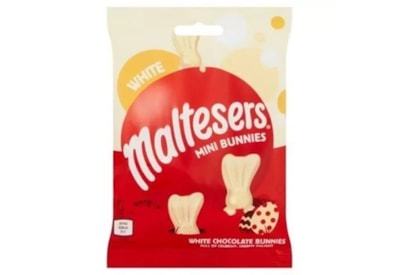 Malteaster White Mini Bunnies Bag 58g Malteaster White Mini Bunnies Bag 58g