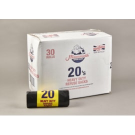 Mammoth Xtra Heavy Duty Refuse Sacks 20s Mammoth Xtra Heavy Duty Refuse Sacks 20s