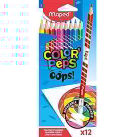 Maped Colourpeps Oops Colouring Pencils 12's Maped Colourpeps Oops Colouring Pencils 12's