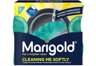 Marigold Clean Me Softly Scourer 2s Marigold Clean Me Softly Scourer 2s