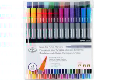 Royal Brush Dual Tip Artist Markers 24s Royal Brush Dual Tip Artist Markers 24s